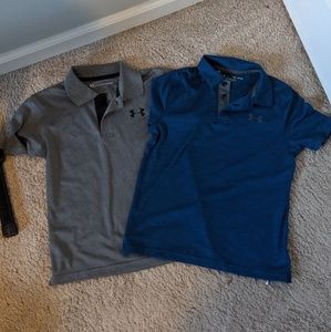 2 Under Armor polo shirts